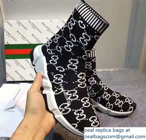 gucci x balenciaga sock shoes|balenciaga gucci crossbody.